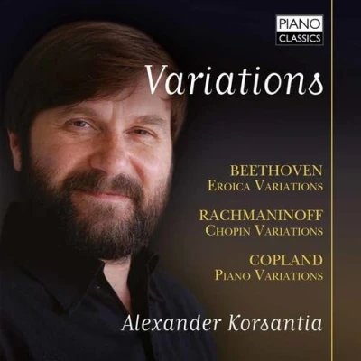 Afbeelding van Alexander Korsantia Variations: Beethoven, Copland, Rachmaninoff (CD)
