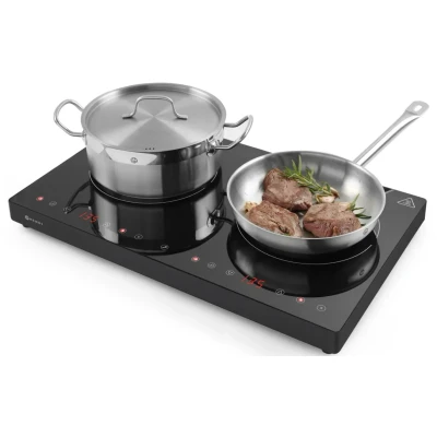 Afbeelding van Hendi Dubbele Inductiekookplaat Kitchen Line