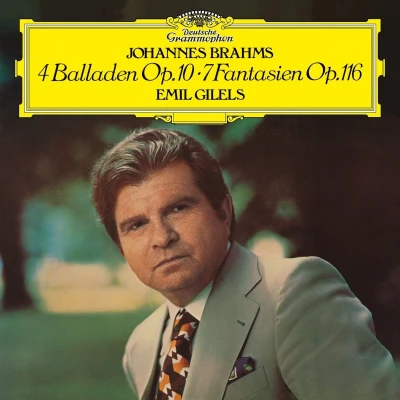 Afbeelding van Brahms: 4 Ballades, 7 Fantasias (LP)