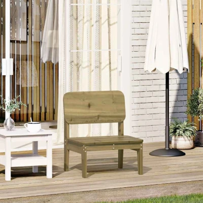Afbeelding van vidaXL Tuinstoel 60x52,5x72 cm geïmpregneerd grenenhout