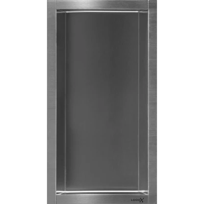 Afbeelding van LoooX Box inbouwnis 15x30x10cm Geborsteld RVS