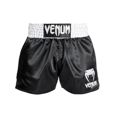 Afbeelding van Venum Classic MUAY THAÏ Short Korte broeken, Heren, Maat: XL, Black/white