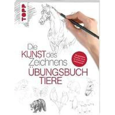 Afbeelding van Die Kunst des Zeichnens Tiere Übungsbuch