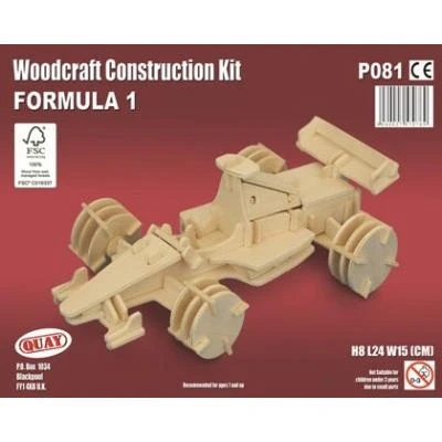 Image de Maquette en bois Voiture Formule 1