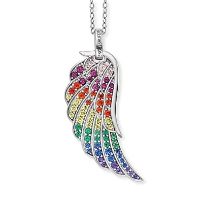 Afbeelding van Engelsrufer Dameshalsketting sterling zilver 925 ERN WING ZIM
