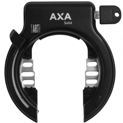 Afbeelding van Ringslot AXA Solid met spatbordbevestiging ART** zwart