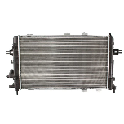 Afbeelding van THERMOTEC D7X025TT Radiateur Aluminium, Kunststof voor voertuigen met/zonder airco 378 605 32 Handgeschakeld Koelribben mechanisch gelast