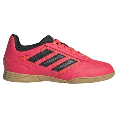 Afbeelding van adidas Performance Super SALA 2 Unisex Zaalvoetbalschoenen voor kinderen, Maat: 35.5, Turbo/core black Imitatieleer/ textiel