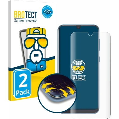 Afbeelding van BROTECT Screenprotector voor Samsung Galaxy A40 Folie Beschermfolie transparant volledig dekking (2 Stuks)