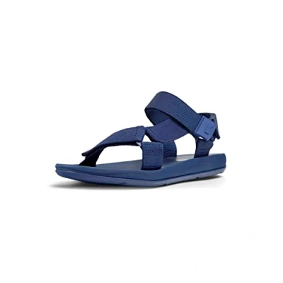 Afbeelding van Camper Match Outdoorsandalen, Heren, Maat: 45, Blau Textiel