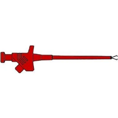Afbeelding van FLEXIBELE KLEMTESTPEN / ROOD (KLEPS 30)