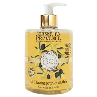 Afbeelding van Jeanne en Provence Handgel Divine Olive Gemaakt in Frankrijk 500 ml