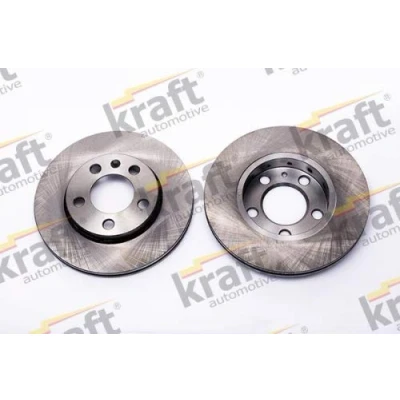Afbeelding van KRAFT Remschijf SKODA: Roomster Praktik 239,0, 239mm 18,0mm 5 Geventileerd 6040460 6Q0615301,6Q0615301A Remschijven