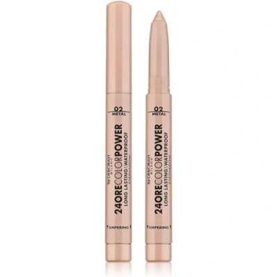 Afbeelding van Deborah Milano Color Power Waterproof N.2 Oogschaduw 24 uur Light Gold