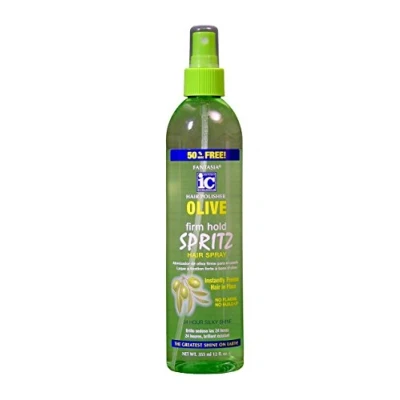 Afbeelding van Fantasia IC Hair Polisher Olive Firm Hold Spritz 355 ml