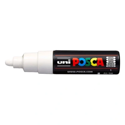 Image de POSCA PC 7M marqueur peinture (4,5 5,5 mm ogive) blanc