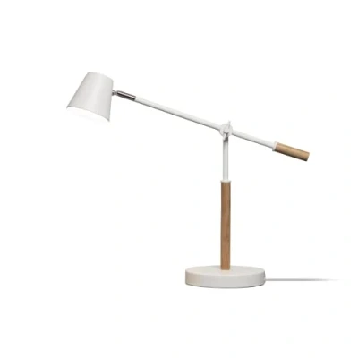 Image de Lampe de bureau LED Vicky Bois et blanc Unilux