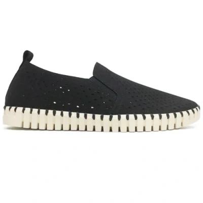Afbeelding van Ilse Jacobsen Tulip Instappers, Heren, Maat: 41, Black Microvezel