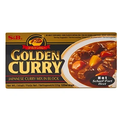 Afbeelding van S&amp;B Kruidenpasta voor Curry Heet 220 g
