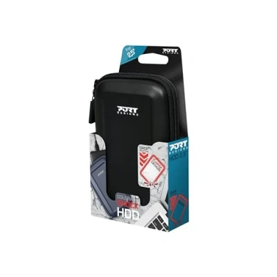 Afbeelding van Port Designs Colorado Shock Harde Schijf Tas Hardcover 2.5 inch HDD BK Zwart