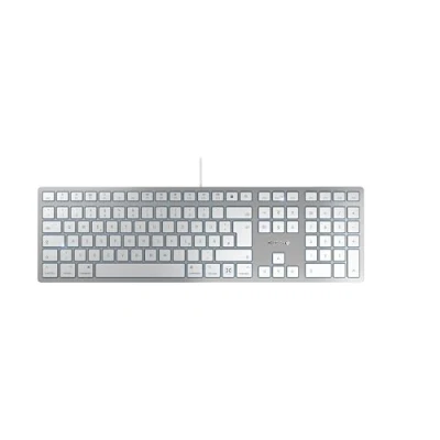 Image de CHERRY KC 6000 SLIM Clavier USB C QWERTZ Allemand commutateur : SX argent