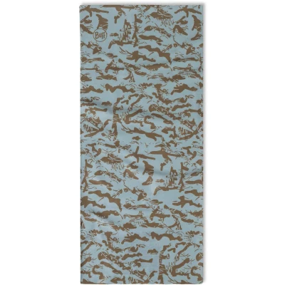 Afbeelding van Buff Coolnet modieuze anti uv sjaal, mistblauw, één maat, blauw