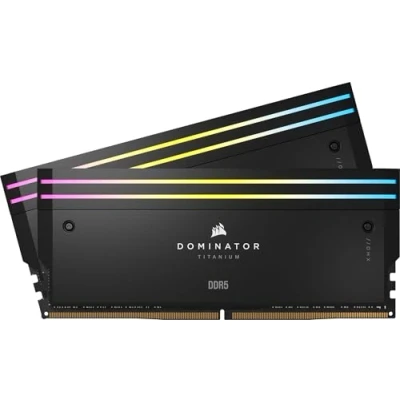 Afbeelding van Corsair DDR5, 6400MT/s 96 GB 2x48 DIMM, ongebufferd, 32 40 84, standaard PMIC, XMP 3.0, DOMINATOR (2 x 48GB, 6400 MHz, DDR5 RAM, DIMM 288 pin), Zwart