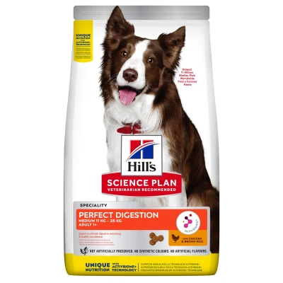 Afbeelding van Hill&#039;s Canine Adult Perfect Digestion Medium Hondenvoer 2.5 kg