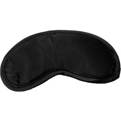 Afbeelding van Sex and Mischief Blinddoek Zwart Satijn