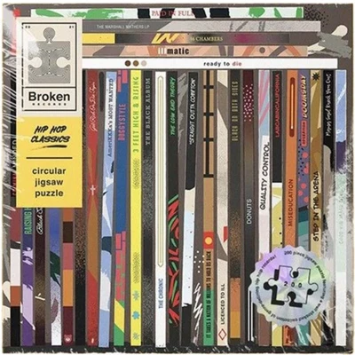 Afbeelding van Broken Records Puzzel (200 Stukjes) Hip Hop