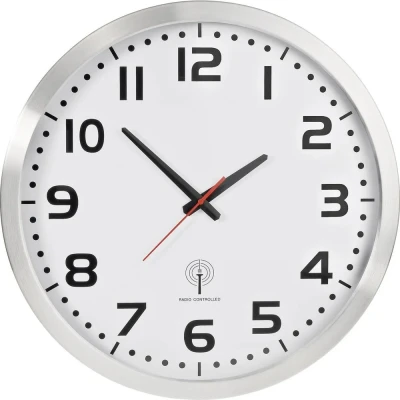 Afbeelding van EUROTIME 56863 Wandklok Zendergestuurd 50 cm