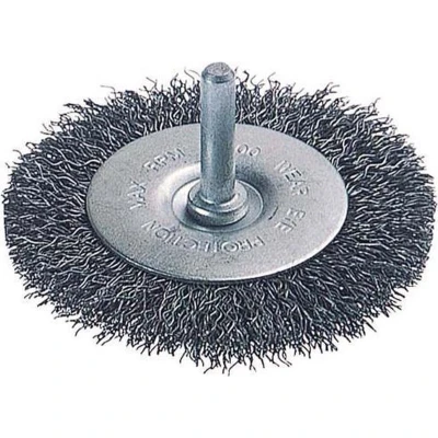 Afbeelding van Wolfcraft Staalborstel schijf 50mm draaddichtheid 12mm