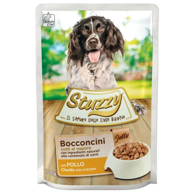 Afbeelding van Stuzzy Maaltijdzakjes Adult 100 g Hondenvoer Kip