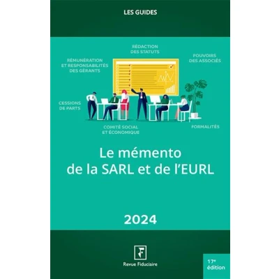 Image de Le memento de la SARL et l&#039;EURL 2024