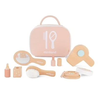 Afbeelding van Miniland Kappers set/ Beautycase (6 delig)
