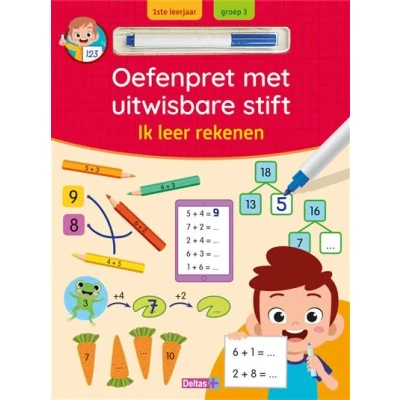 Image de Oefenpret met uitwisbare stift Ik leer rekenen