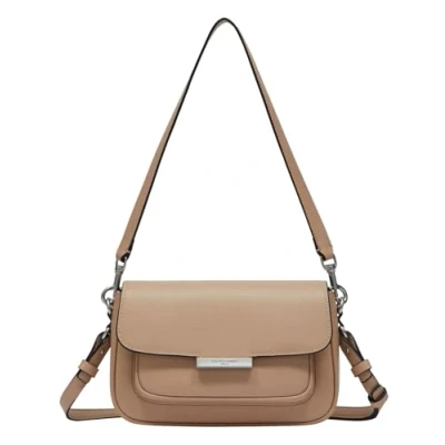 Afbeelding van Liebeskind Berlin Andrea S Elegante Handtas, Dames, Maat: One Size, Sandstein