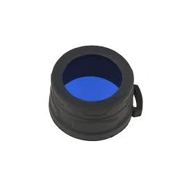 Afbeelding van NiteCore NITNFB40 Kleurfilter MH25, EA4, P25, P16, P15, SRT7, CR6, CG6, CB6, CI6, CU6 en zaklampen met een Ø 39 42 mm Blauw