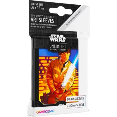 Afbeelding van Gamegenic Star Wars: Unlimited Art Sleeves: Luke Skywalker (60 stuks)