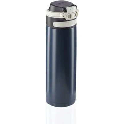Afbeelding van Thermosfles Flip 600 ml donkerblauw
