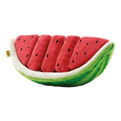 Image de Haba Pastèque Biofino 21 cm rouge/vert