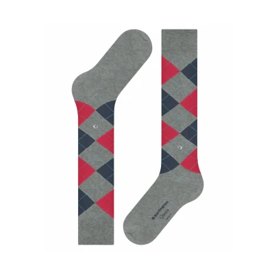 Afbeelding van Burlington Queen Kniekousen Rock steel, Dames, Maat: 36 41, steel
