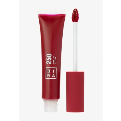 Afbeelding van 3ina THE LIP Gloss Lipgloss, Dames, Maat: 8 ml, 250 dark pink red