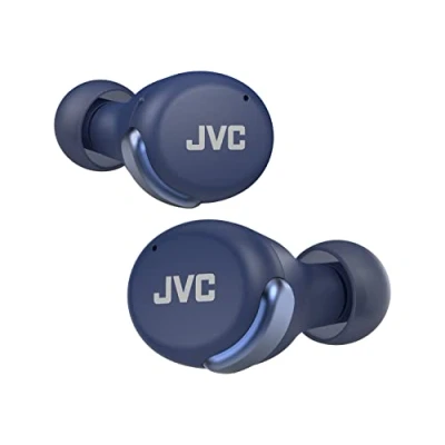 Afbeelding van JVC HA Z330T A Compacte True Wireless oordopjes, actieve ruisonderdrukking, gering gewicht, stijlvol design, BT 5.2, waterdicht (IPX4), speelduur 21 uur, lage latency modus voor games, (blauw)