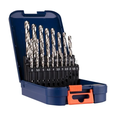 Afbeelding van Rotec 19 delige metaalborenset HSS G