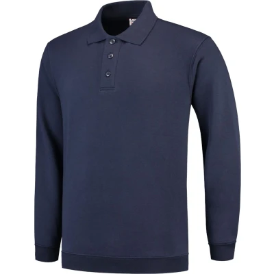 Afbeelding van Tricorp Polosweater Boord Casual Donkerblauw Maat 3XL