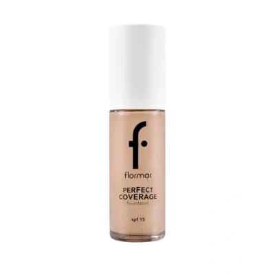 Afbeelding van Flormar Perfect Coverage Fond de teint 135 Hazel liquide à haut pouvoir couvrant et SPF15 Maquillage hydratant longue durée pour peaux sèches matures 101 Pastel Np