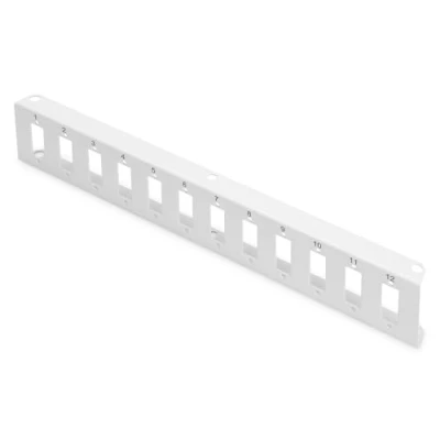 Afbeelding van Digitus DN 96802M 2 Verdeelplaat voor glasvezelkabels Grijs (RAL 7035) 1 stuk(s)