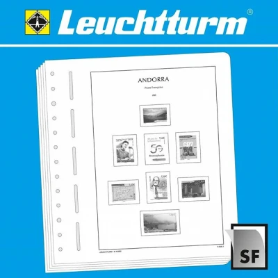 Afbeelding van Leuchtturm Leuchtturm, Supplement Andorra Frans jaar 2022 per set