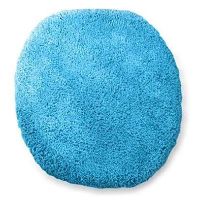 Afbeelding van Kinzler Hoogwaardige microvezel, polyester, turquoise, 47 x 50 cm, wc deksel